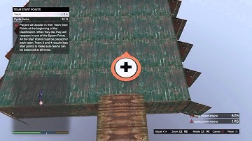 How to Place Start points/Spawn points and Vehicles Under the Map and in the sky!