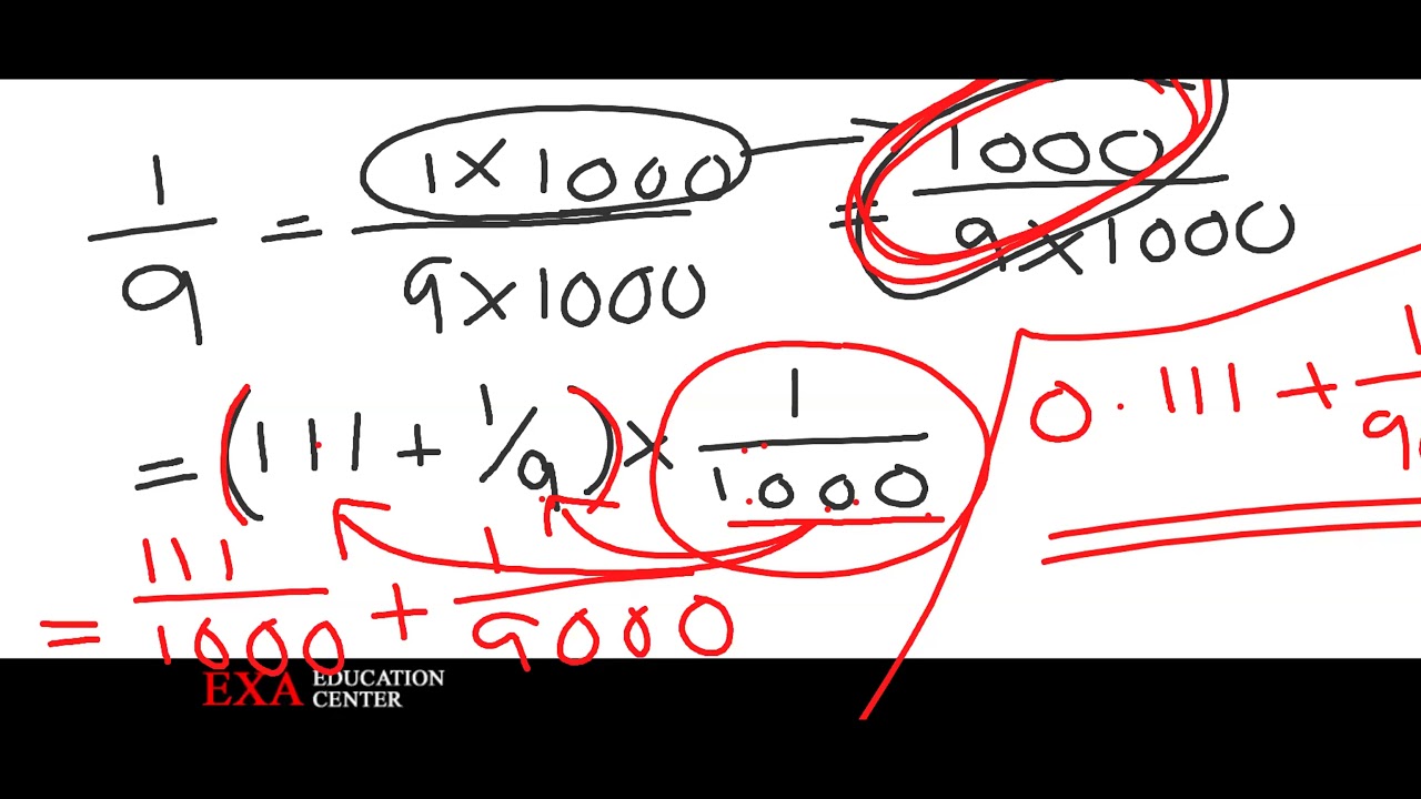 MATHS CLASS STD 9 DECIMAL FORMS Part 5 YouTube