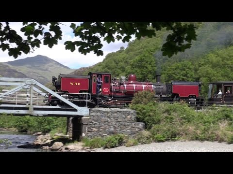 Steam trains in North Wales, June 2015