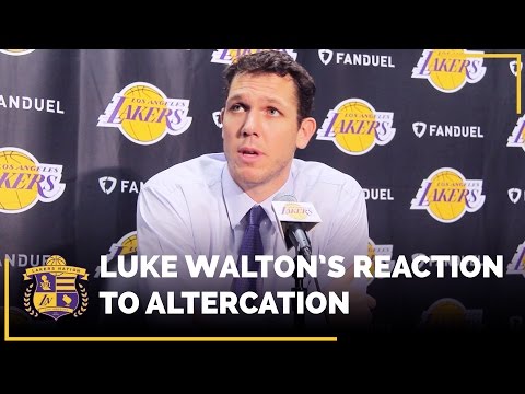 Luke Walton Furious After D'Angelo Russell, Nick Young, Greg Monroe Altercation
