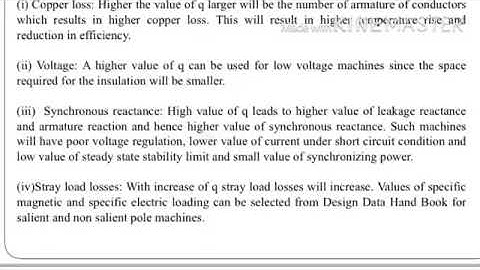 SAITM B.Tech EE SEM 6 COMPUTER AIDED & ELECTRIC MACHINE DESIGN UNIT 1 LECTURE 4