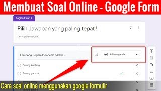 Cara Membuat Soal Online Menggunakan Google Form