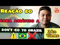 Don’t Go To Brazil - Reação Do Cara Asiático || Don’t Go To Brazil Reaction Video || Asain Reaction