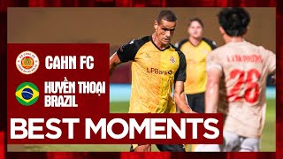 GIAO HỮU: CLB CÔNG AN HÀ NỘI - CỰU CẦU THỦ BRAZIL: MƯA BÀN THẮNG TRÊN SÂN HÀNG ĐẪY | BEST MOMENTS