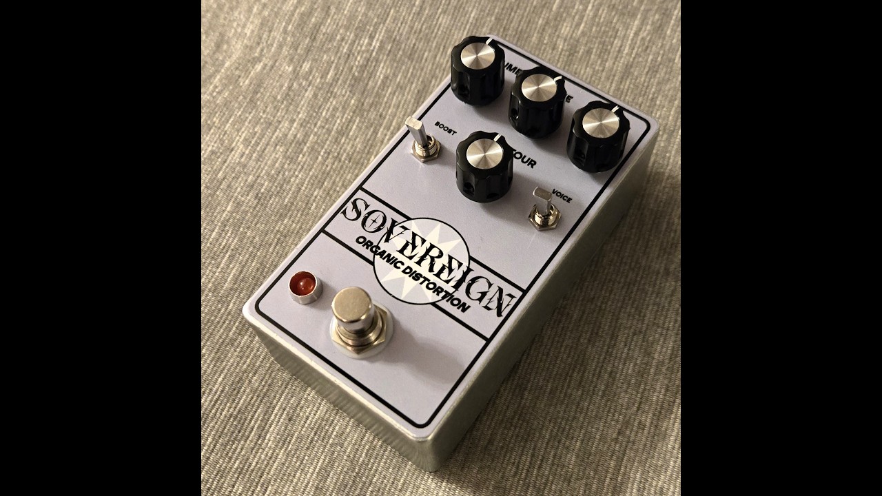 PedalPCB Monarch Distortion - Wampler Sovereign Demo