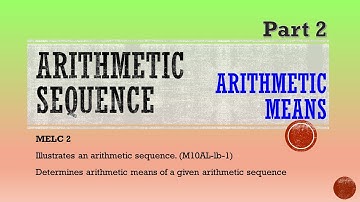 Arithmetic Means