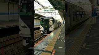 E257系(5000番台) 回送 OM92編成 南越谷駅通過