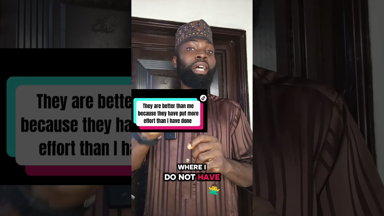 I should put more effort #motivation