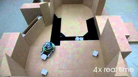 Lonelybuilder performing autonomous construction