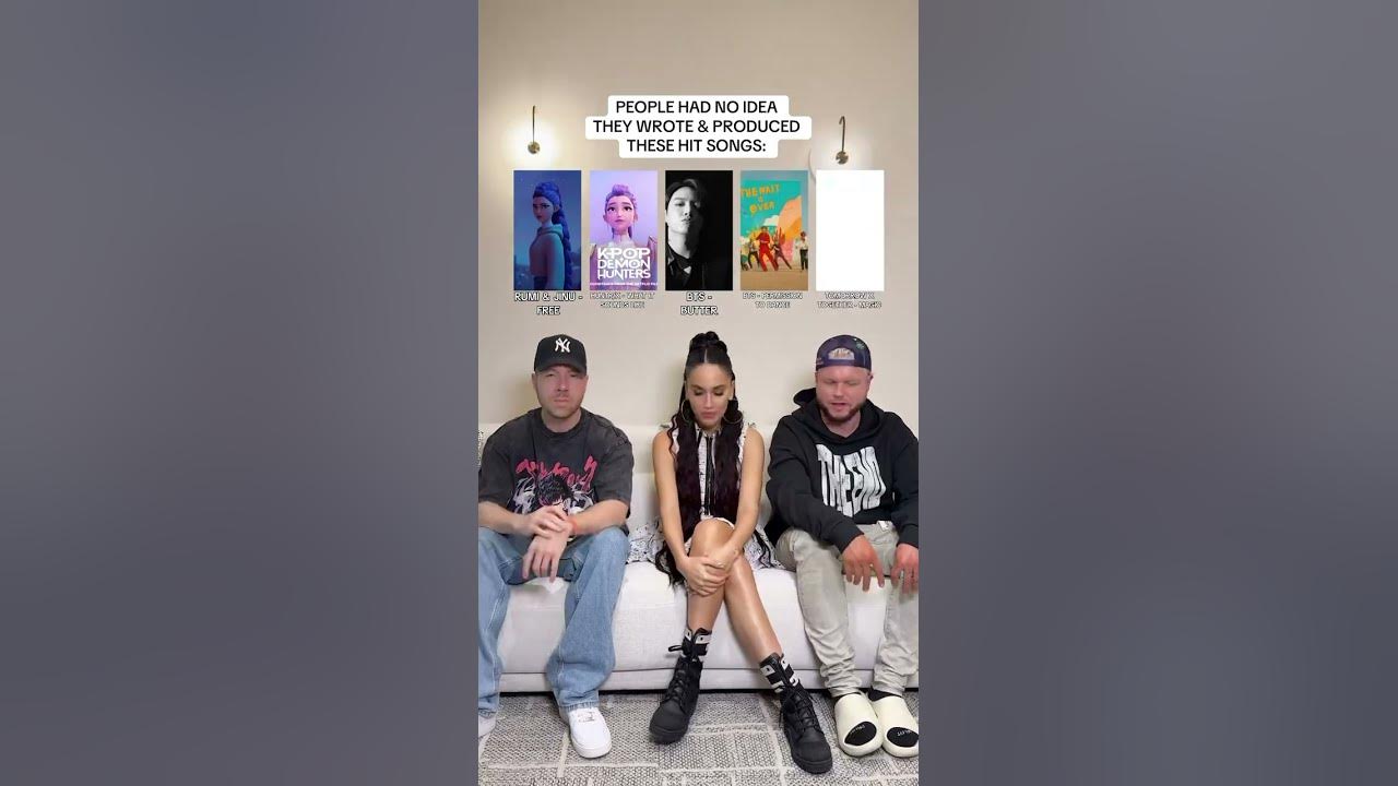 They Wrote & Produced KPop Demon Hunters Songs, BTS & More #shorts