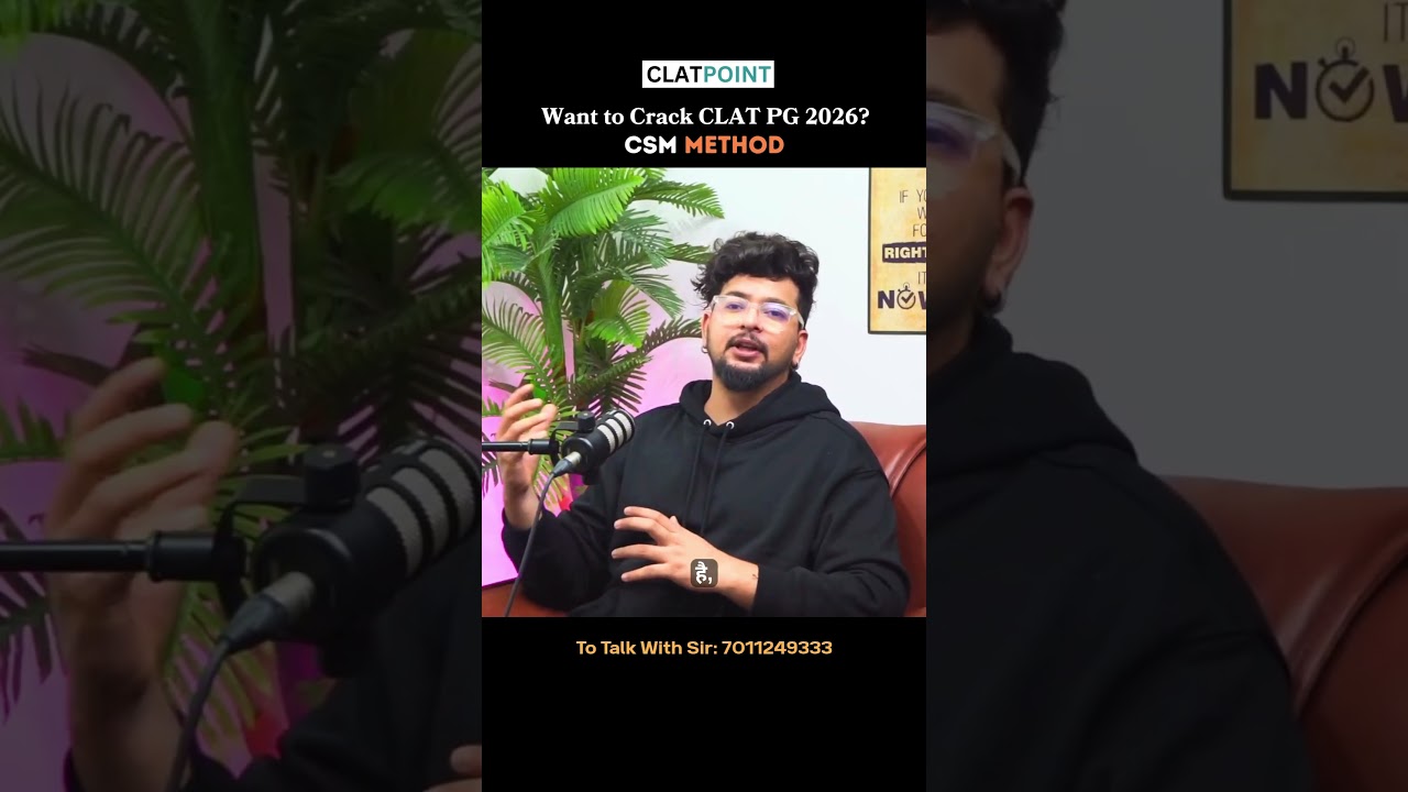 BEST Strategy to crack CLAT PG LLM 2026 
