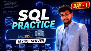 SQL Day 1 | Learn SQL from Basics to Industry Level | Live Practice