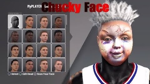 Chucky Face 2k20