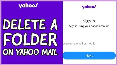 How to Delete a Folder in Yahoo Mail? Remove a Folder in Yahoo Mail on PC 2024