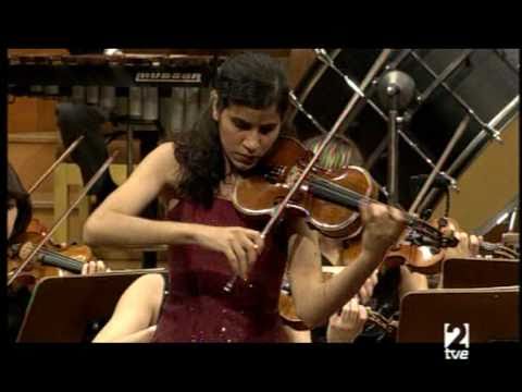 Ana Maria Valderrama plays Prokofiev violin concerto N.1 (1 Mov) Part 2