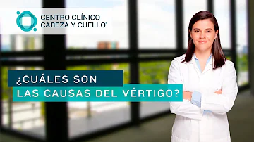 ¿Cuáles son las tres causas del vértigo?