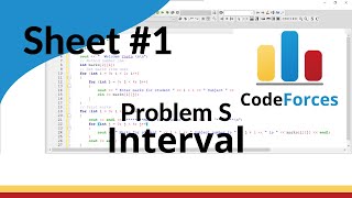 ICPC Assiut Sheet | Sheet 1 | problem S | Interval | Mazen Labs Profile