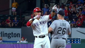 SEA@TEX: Desmond plates Mazara with double in the gap