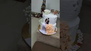 #engagement cake #cakedecorating #viralvideo #couple #suscribe #utubeshorts #homebakers #cake