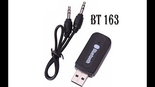 USB Wireless Bluetooth BT 163 Audio Receiver  Car Mobile Speaker