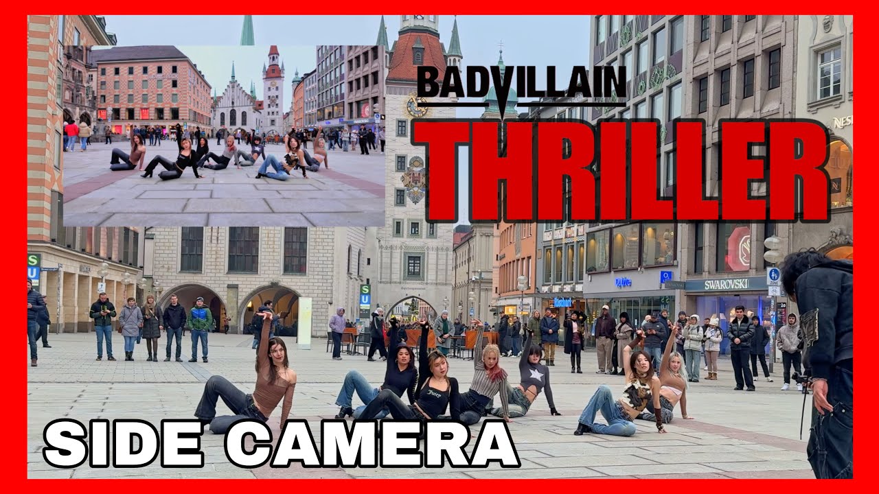 [K-POP В ГЕРМАНИИ | SIDECAM] Танцевальный кавер на песню BADVILLAIN «Thriller»