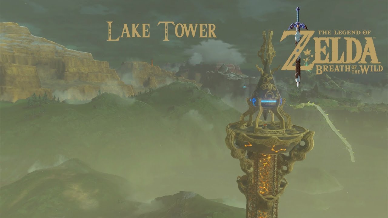 The Legend Of Zelda Breath Of The Wild Lake Tower And A New Stable