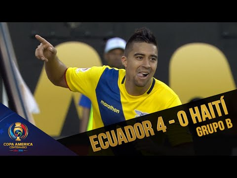 Video: America Cup 2016: Xem Lại Trận đấu Ecuador - Haiti