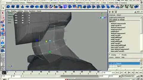 Maya Modeling Tutorial - Human Body Part 6/7 - Putting Things Togheter