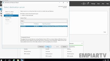 How to Install active directory with DNS on windows server 2016