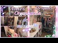 CLOSET ORGANIZATION || TOUR||ORGANIZACION DE MI CLOSET||LIMPIEZA|| DECORANDO