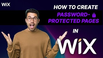 How to Create Password Protected Pages in Wix