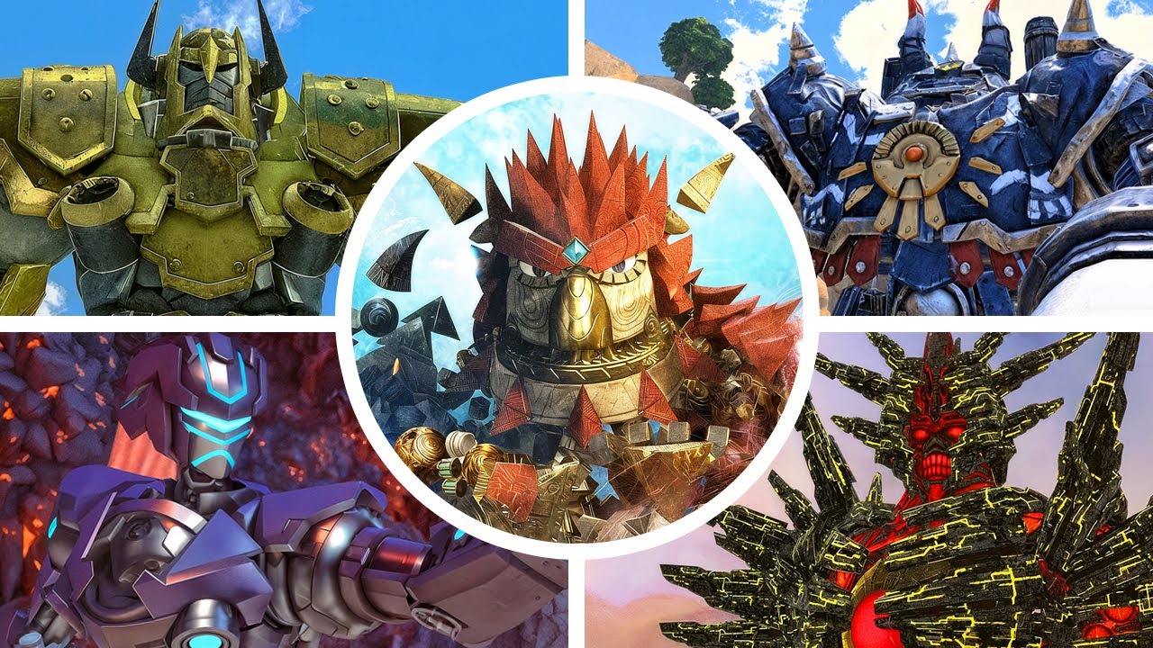 Knack - All Bosses & Ending