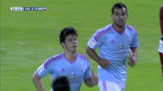 De Mina Tras Un Gran Pase De Nolito 2-1 En El Celta De Vigo - Rayo Vallecano