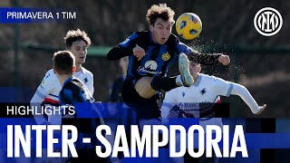 QUIETO FOR THE WIN 🔥 | INTER 1-0 SAMPDORIA | U19 HIGHLIGHTS | CAMPIONATO PRIMAVERA 1 23/24 ⚽⚫🔵