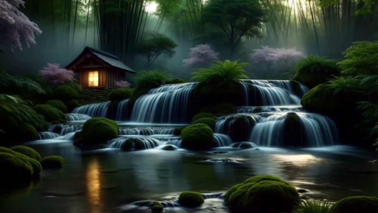 Waterfall Calm | Calm Relaxing Music | No Talking