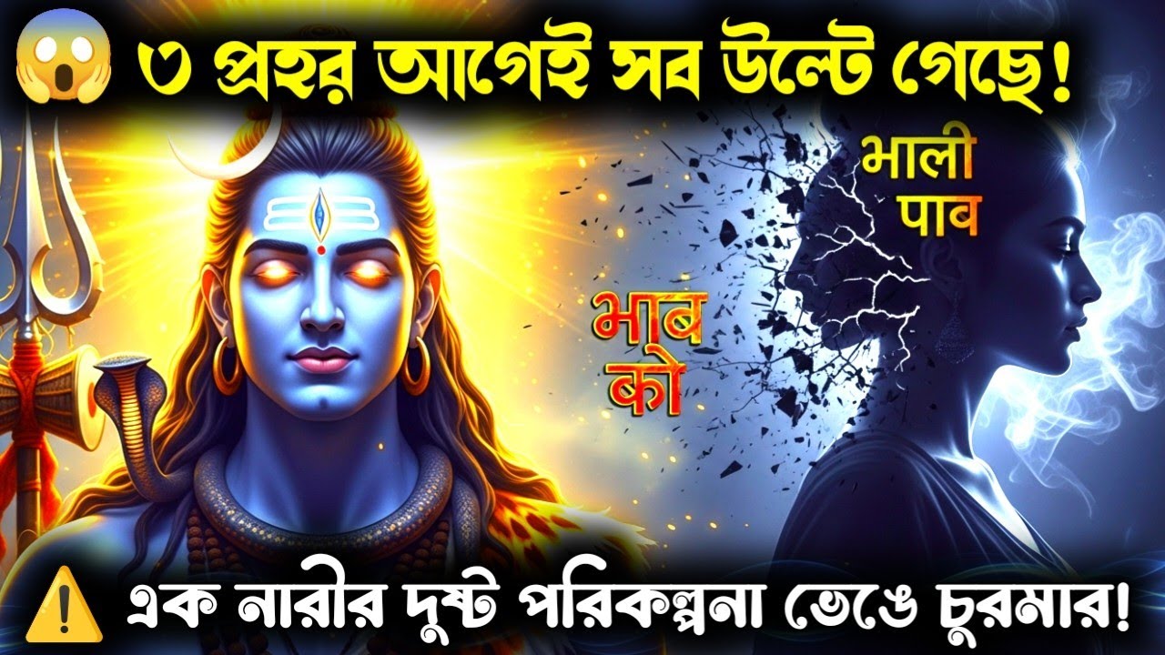 ১১:১১ 🕉️ মহাদেবর বার্তা 😱 মাত্র তিন প্রহর আগে এক নারীর দুষ্ট পরিকল্পনা উল্টে গেছে—ভয়ংকর সত্য প্রকাশ