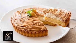 Mont Blanc Tart Recipe モンブランタルトの作り方