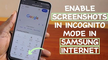 How to Take Screenshots in Incognito Mode in Samsung Internet