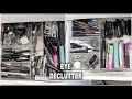 DECLUTTERING OVER 80+ EYE &amp; BROW PRODUCTS... GROSS 🤢 (Mouldy Makeup!)