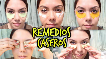 ¿Cómo puedo rellenar las ojeras de forma natural?