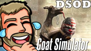 I GOT DSOD MASK ON GOAT SIM - Payday 2 - Death Sentence One Down Goat Sim