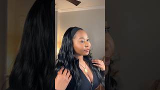 $20 Loose Wave Headband Wig Install #headbandwigreview #headbandwiginstall #syntheticwigs