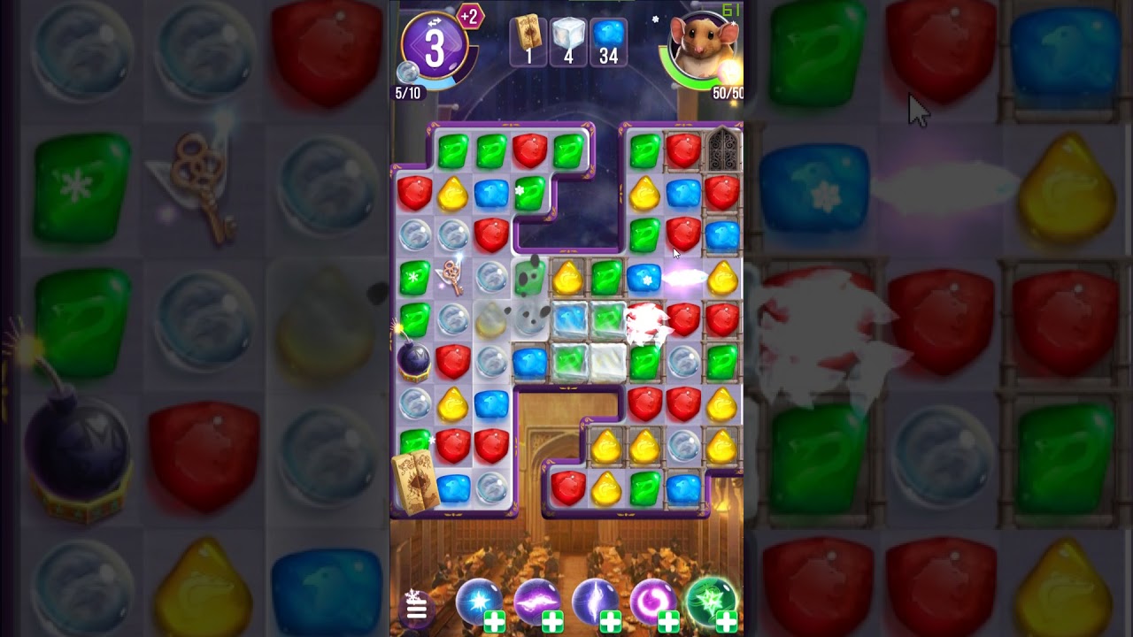 Harry Potter: Puzzles & Spells level 621 no boosters