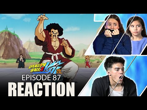 FAMILY REACTION! Dragon Ball Z Kai #87 "Mr. Satan Takes the Stage! " REACTION!