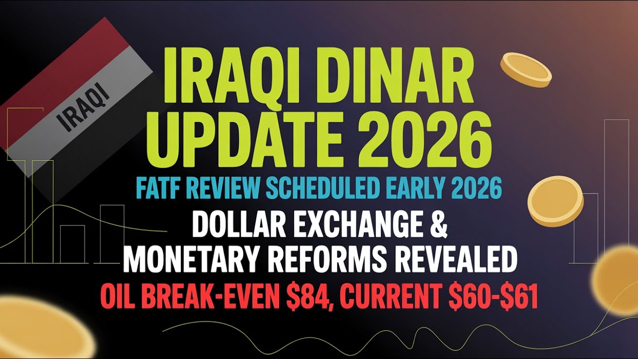 Обновление по иракскому динару: обзор ФАТФ, обмен доллара и экономические реформы! 🔍 🏦 Новости ав...