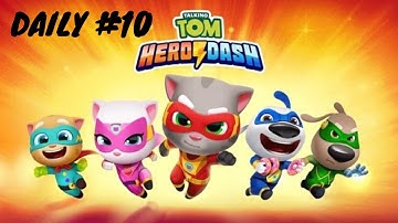 Talking Tom Hero Dash Gameplay Episode 10-(Android, ios)- Full HD-BEGHUSIK