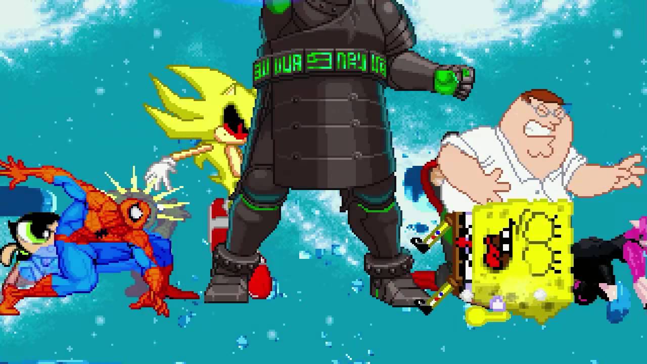 AN Mugen Request #196: SpiderMan, Buttercup, Sonic.exe, Diclonius VS Abyss, Peter, Ermac, Spongebob