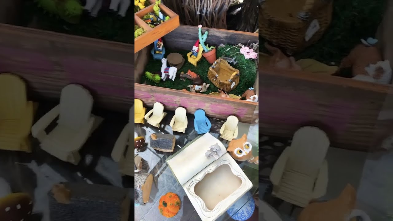 CHERRY STREET MARKET🍒KALKASKA MICHIGAN🌸FAIRY GARDEN SUPPLIES #cherrystreetmarket #theartsyirene