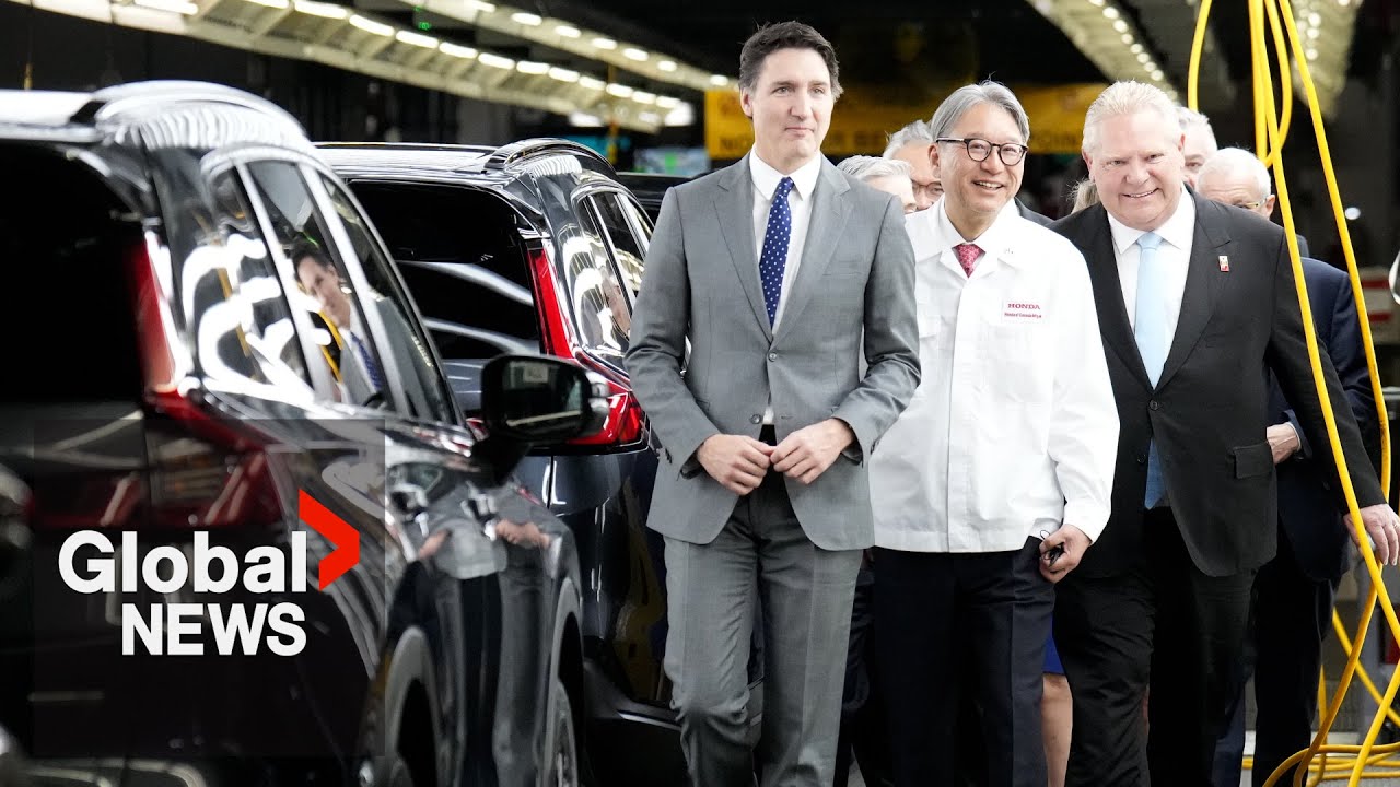 Canada Announce  Billion Honda EV Plant Deal in Ontario