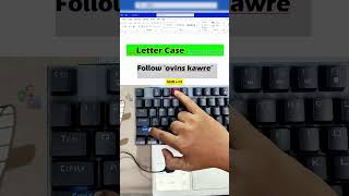 Change Letter Case Instantly in MS Word! You’ll Be Shocked How Fast It Works! #wordtips #keyboard